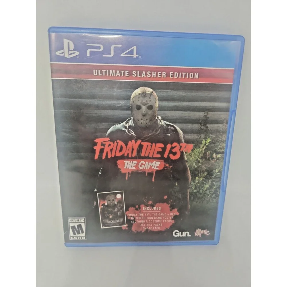 Friday the 13th The Game Ultimate Slasher Edition PS4 Complete Untested